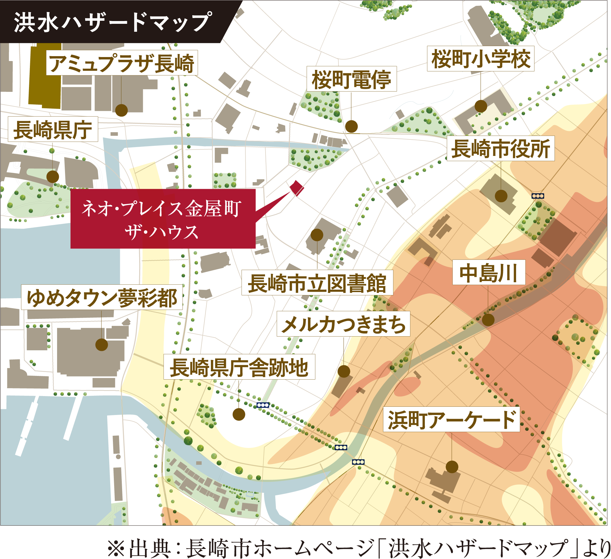 津波ハザードマップ